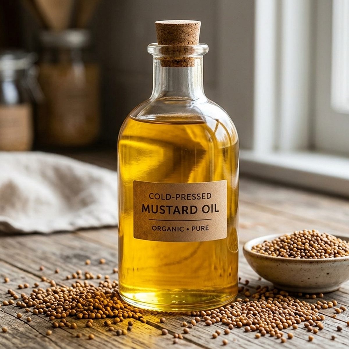 Cold-Pressed Mustard Oil